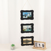 Vente chaude 5x7 Papier en carton dur pending images Image Famille Mariage Baby Photos Triple Frame Collage Collage Mur DÉCOR PHOTO PHOTO PHOTO