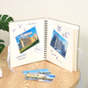 OEM Diy Scrapbooking Hard Cardboard Photo Album coloré de couverture de tissu imprimé Logo Baby Weddings Anniversary Family Memory