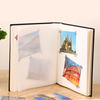 Logo personnalisé en gros bricolage parfait album de liaison à couverture rigide 4x6 6x4 tailles lin livre mariage baby school Photos glassine papier