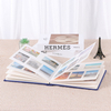Personnaliser en gros OEM OEM Diy 6x4 Slip-in Front Ferme de lin Tissu de lin coloré Baby Family Photo Album Album Livre