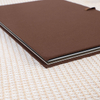Vente chaude 10 poche colorée en expansion de dossier de dossier de dossier d'usine Organisateur de document d'usine avec un matériau de papier de couverture en tissu de logo personnalisé
