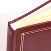 OEM Custom Logo Taille personnalisable Classic auto-adhésive Pu Leather Cover Diy for Baby Wedding Family Photo Album