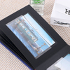 En gros, OEM personnalisé 4x6 tissu lin couvercle photo album de bricolage avec un logo d'impression pour le mariage baby & family Photos
