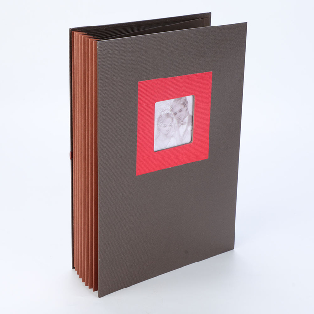 Album photo de logo personnalisé coloré DIY Signature Book for Business Activity Anniversaire Mariage Pliage Graduation Offset Printing