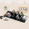 Vente en gros de Factory Hot Sale Custom Logo Album de pliage coloré pour l'anniversaire et le mariage fait avec une couverture en papier durable