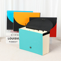 Wholesale OEM 7-poches A4 Taille Paper Fichier Organisateur Document Document Package personnalisé Expansion de l'accordéon Office Utilisation