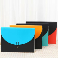 POCHAGE 7 poches A4 Taille en expansion accordéon Office Organisateur Papier Document Document School Utiliser des emballages personnalisés en gros