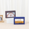 Cadre de boîte de collection de photos 4x6 en gros avec couverture en carton en papier couvercle de mariage