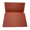 Logo personnalisé 21-poche Kraft Paper Accordion Fichier Fichier A4 Taille du sac à école Document de forme de portefeuille Document de caoutchouc Organisateur