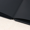 Logo personnalisé Classic Signature PU Hardcover Livre avec feuille intérieure en papier pour hôtelier de bureau ou réunion d'affaires de la papeterie