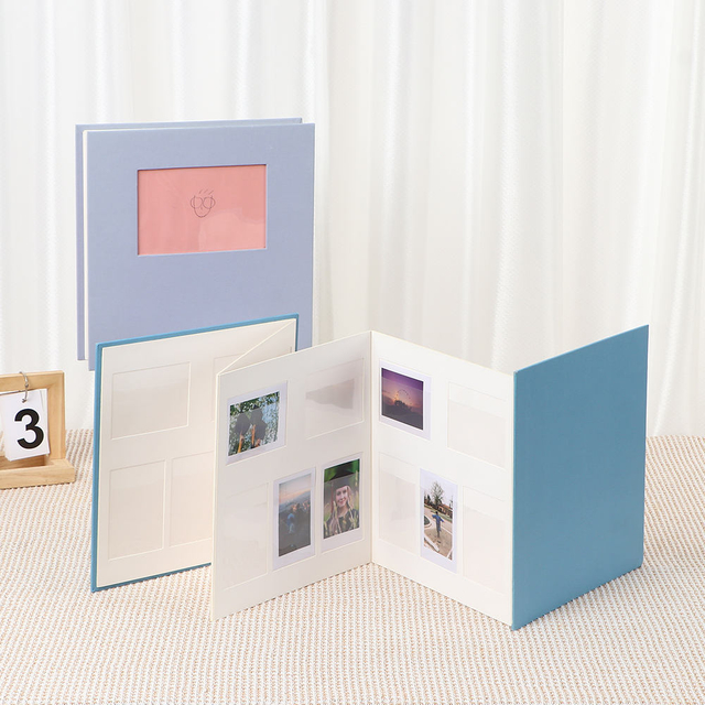 OEM Personnalisable Album photo de glissement de bricolage Polaroid Explosion Graduation Wedding Cerid Kpop Front Window Design Paper