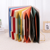 Expansion du dossier de fichiers Sac sur mesure Logo Colorful Paperboard Document Organisateur en gros A4 Taille de 10 poches Bags de fichiers scolaires de bureau