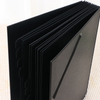 OEM Custom A4 Size Signature Book Organizer PU Cover Cardboard Papier en carton Expansion de fichier Sac Hôtel Pape for Office School