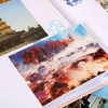 Impression colorée de haute qualité Album photo en civil de linge sur le logo personnalisée