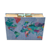 A4 Shape 13 poches en expansion de dossier d'accordéon Dossier de fichiers personnalisable Colortivable Fashion Paper Organizer School Office
