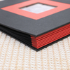 Album photo de logo personnalisé coloré DIY Signature Book for Business Activity Anniversaire Mariage Pliage Graduation Offset Printing