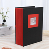 Livre de signature pliage logo personnalisé coloré bricolage photo album commercial activité commerciale anniversaire mariage graduation-offsering boyili
