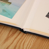 Album de photo PU classique étanche couverture en cuir PU sur mesure logo auto-adhésif taille personnalisable diy amical pour le mariage 1000pcs