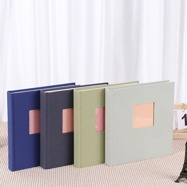 En gros personnaliser le bricolage 6x4 Slip-in Ferme de fenêtre en tissu de lin