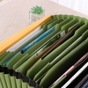 Wholesale 13 poches A4 Taille Organisateur coloré Organisateur Expansion du dossier de dossier de fichiers avec logo personnalisé pour une utilisation scolaire