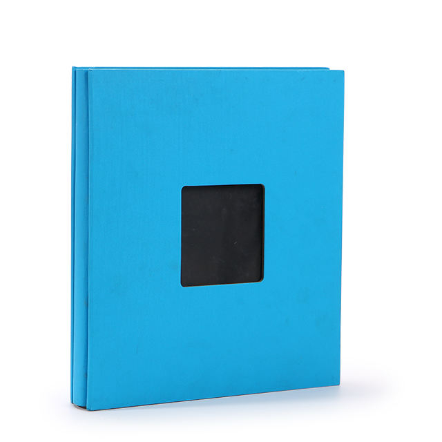 Album photo coloré à couverture rigide avec 500 conceptions de fenêtres de poche pour le mariage Photos de bébé