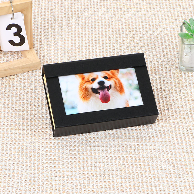 OEM 4x6 Papier de style accordéon personnalisé Album de bricolage projets de couverture de tissu coloré de mariage d'anniversaire de mariage de famille collections de photos