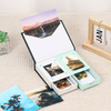 Logo du client en gros 4x6 5x7 Boîte de rangement colorée Papier en carton Datoir Style Graduation Graduation Baby Photo Album