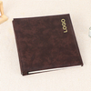 OEM Custom 4x6 Picture Diy Pu Leather Cover Auto-Adhesive Scrapbook Album de mariage coloré Baby Family Birthday Kpop Photo Livre