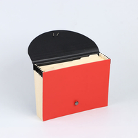 Emballage personnalisé 7 poches Organisateur de fichiers Expansion de l'accordéon Office Document Folder School Utiliser A4 Taille Wallet Wholesale