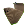 Personnaliser le logo A4 Taille Office et Sac à école 19 POCHETS POCHERIE Dossier de dossier Fichier Papier Document Document Organisateur Handle Expansion