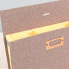 OEM Custom Logo A4 Taille papier en expansion Dossier de fichiers Couverture de tissu école bureau