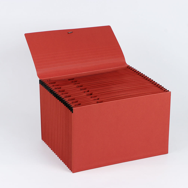 Fondeuse de fichiers en papier d'accordéon de papier Kraft en gros logo personnalisé A4 Taille de 21 poche