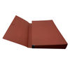 Fondeuse de fichier d'accordéon en papier kraft de taille A4 personnalisée Logo Sac Sac de portefeuille Document de forme de portefeuille Organisateur