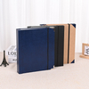 Couverture en cuir PU personnalisé OEM Kraft Paper Folio Document Organisateur Case Emergency Binder Expanding Dossier Sac enveloppe