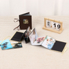 OEM 4x6 Slip-In Paper Pliage Photo Album Fenêtre personnalisable Logo Colorful Kpop Cardboard Graduation Family Baby Gift DIY