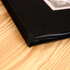 Album photo de logo personnalisé avec couverture dure et fenêtre avant de bricolage Perfection