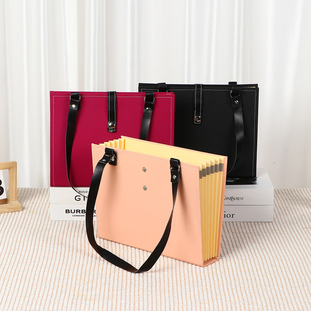 Sac à main de style orgue personnalisé en gros pour la musique de score de la musique de la musique de score de dossier de stockage de dossier de stockage de fichiers de dossier