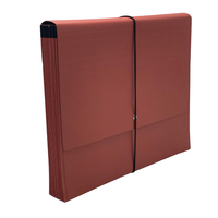 Fondeurs de fichiers d'accordéon de papier Kraft en gros de taille A4 Taille 21 poche