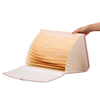 Organisateur de document en carton de logo personnalisé en gros Organisateur de fichiers en expansion de la papeterie de papeterie efficace de l'usine