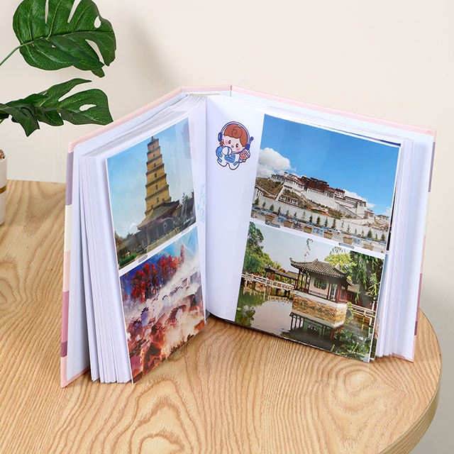 Prince colorée en gros sur mesure Colorce en gros de l'album photo de mise en glissière Hard-in Baby Baby Graduation Photo Livre avec une reliure parfaite