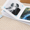 Logo personnalisé en gros de l'accordél de pliage album photo Kraft Paper Ribbon Knot Memory Post Carte pour la famille Baby Baby Family