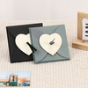 Logo personnalisé en gros de la main tirée Polaroid Slip-in Pliage Photo Album en papier pour l'événement de famille d'anniversaire de remise des diplômes