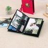 Album photo pliant de logo personnalisé en gros 4x6 5x7 Cover en papier Couvercle de la fenêtre avant Graduation Anniversaire Baby Family Events
