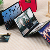 OEM Custom 4x6 Slip-In Explosion Photo Album Fermeture de livre avec fenêtre avant pour les événements de la famille de bébé et de mariage pour bébé d'anniversaire et de mariage