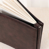 OEM Custom 4x6 Picture Diy Pu Leather Cover Auto-Adhesive Album d'album Mariage Baby Family Family Birthday Kpop Photo Livre