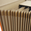 Logo personnalisé 20 poches A4 Dossier de fichier d'accordéon en expansion Boîte à billette