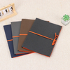 Folder de fichier de taille de logo personnalisé en gros avec fermeture de ruban de couverture en tissu pour le stockage de documents et de papiers de papeurs et de papiers