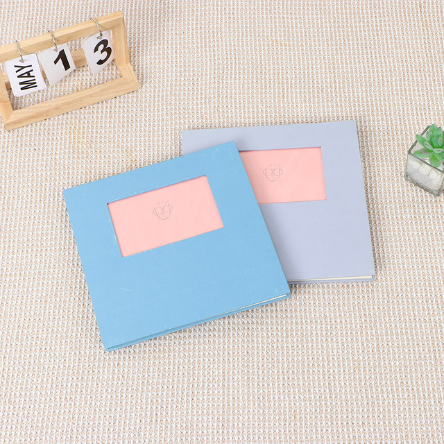 OEM Customer Logo Diy Slip-In Photo Album Polaroid Explosion Graduation Wedding Cerid Kpop Front Window Design Paper