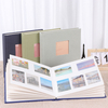 Personnaliser en gros OEM OEM Diy 6x4 Slip-in Front Ferme de lin Tissu de lin coloré Baby Family Photo Album Album Livre