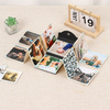 En gros de l'OEM Logo personnalisé Polaroid Slip-in en carton dur Photo album d'album Bouton Bouton Bouton Babinet Baby Wedding Autres Occasions spéciales